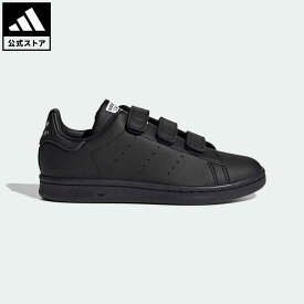 【公式】アディダス adidas 返品可 スタンスミス / Stan Smith オリジナルス キッズ／子供用 シューズ・靴 スニーカー 黒 ブラック FY0969 ローカット ビジネス ベルクロ