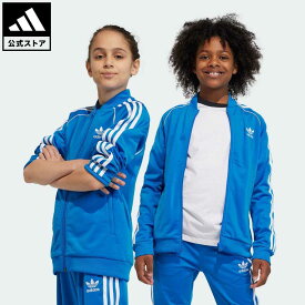 【1,000円OFFクーポン対象 4/20 00:00〜4/21 23:59】【公式】アディダス adidas 返品可 SST TRACK TOP オリジナルス キッズ／子供用 ウェア・服 トップス ジャージ 青 ブルー IN4743 p0420