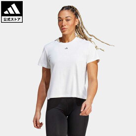 【公式】アディダス adidas 返品可 ジム・トレーニング HIIT HEAT. RDY スウェットコンシール トレーニングTシャツ レディース ウェア・服 トップス Tシャツ 白 ホワイト II3248 半袖
