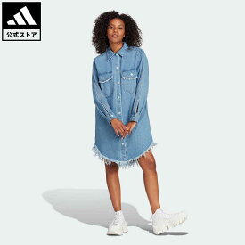 【公式】アディダス adidas 返品可 adidas Originals × KSENIASCHNAIDER フリンジシャツワンピース オリジナルス レディース ウェア・服 トップス シャツ II5712