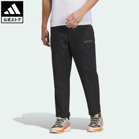 【公式】アディダス adidas 返品可 アウトドア M TERREX カーゴ パンツ UPF50+ アディダス テレックス メンズ ウェア・服 ボトムス パンツ 黒 ブラック IL8902