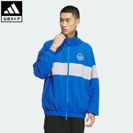 【公式】アディダス adidas 返品可 RIFTA ウインドブレーカー オリジナルス メンズ ウェア・服 アウター ウインドブレーカー 青 ブルー IU4794