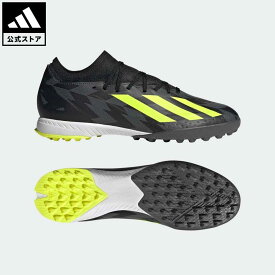 【公式】アディダス adidas 返品可 サッカー エックス クレイジーファスト INJ.3 TF / ターフ用（トレーニングシューズ） / X Crazyfast Injection.3 TF メンズ レディース シューズ・靴 スポーツシューズ 黒 ブラック IG0767 スパイクレス