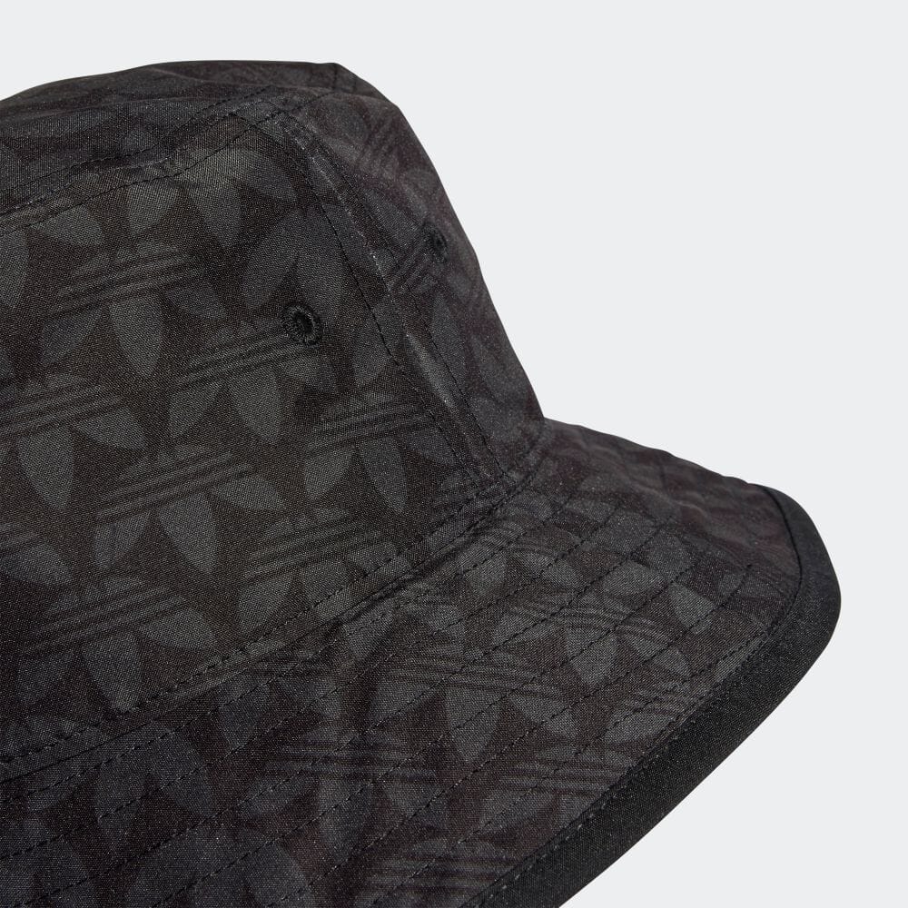 【公式】アディダス adidas 返品可 モノグラム バケットハット オリジナルス メンズ レディース アクセサリー 帽子 バケットハット  黒 ブラック II3305 adidas Online Shop 