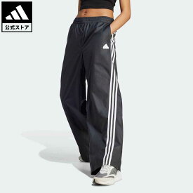 【公式】アディダス adidas 返品可 フューチャー アイコン スリーストライプス ウーブンパンツ スポーツウェア レディース ウェア・服 ボトムス パンツ 黒 ブラック II8093