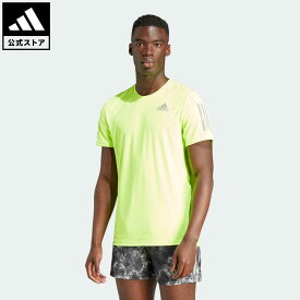 【公式】アディダス adidas 返品可 ランニング オウン ザ ラン 半袖Tシャツ メンズ ウェア・服 トップス Tシャツ 緑 グリーン IM2532 ランニングウェア 半袖