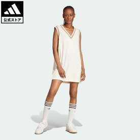 【公式】アディダス adidas 返品可 ニュートラルコート アディブレイク ワンピース オリジナルス レディース ウェア・服 オールインワン ワンピース 白 ホワイト IS5261
