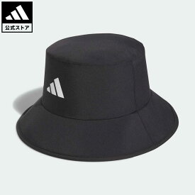 【公式】アディダス adidas 返品可 ゴルフ RAIN. RDY ハット メンズ アクセサリー 帽子 バケットハット 黒 ブラック HY6026