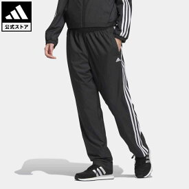 【1,000円OFFクーポン対象 6/4 20:00〜6/11 1:59】【公式】アディダス adidas 返品可 スリーストライプス ルーズフィット ウインドブレーカー パンツ スポーツウェア レディース ウェア・服 ボトムス ジャージ パンツ 黒 ブラック IK9857 下