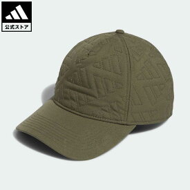 【公式】アディダス adidas 返品可 ゴルフ 中わた入り ロゴキルト ウォームキャップ メンズ レディース アクセサリー 帽子 キャップ 緑 グリーン HY5996