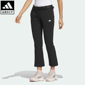 【公式】アディダス adidas 返品可 ゴルフ WIND. RDY EX STRETCH ACTIVE ブーツカット 撥水 アンクルパンツ レディース ウェア・服 ボトムス パンツ 黒 ブラック HZ6046