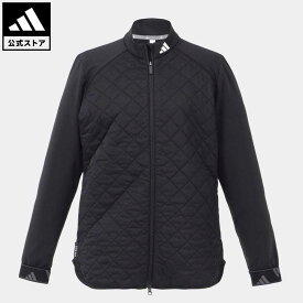 【公式】アディダス adidas 返品可 ゴルフ COLD. RDY キルトレイヤード フルジップジャケット レディース ウェア・服 アウター ジャケット 黒 ブラック IA2780