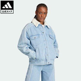【公式】アディダス adidas 返品可 ニュートラルコート デニムジャケット オリジナルス レディース ウェア・服 アウター ジャケット 青 ブルー IS5250 上着