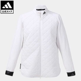 【公式】アディダス adidas 返品可 ゴルフ COLD. RDY キルトレイヤード フルジップジャケット レディース ウェア・服 アウター ジャケット 白 ホワイト HY0857