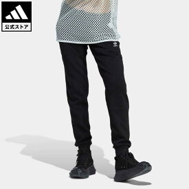 【公式】アディダス adidas 返品可 アディカラー エッセンシャルズ フリース スリムジョガー オリジナルス レディース ウェア・服 ボトムス スウェット（トレーナー） パンツ 黒 ブラック IA6457 スウェット p0609