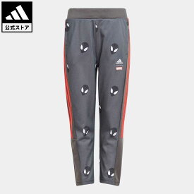 【公式】アディダス adidas 返品可 adidas × マーベル スパイダーマン パンツ スポーツウェア キッズ／子供用 ウェア・服 ボトムス パンツ グレー IB4850