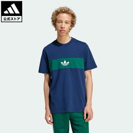 【公式】アディダス adidas 返品可 NY カットライン Tシャツ オリジナルス メンズ ウェア・服 トップス Tシャツ 青 ブルー IM4637 半袖