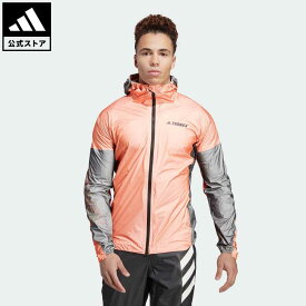 【公式】アディダス adidas 返品可 アウトドア テレックス アグラヴィック 3層構造 プロ レインジャケット アディダス テレックス メンズ ウェア・服 アウター ジャケット オレンジ HT6536 上着