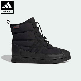 【公式】アディダス adidas 返品可 SST ブーツ キッズ / SST Boots Kids オリジナルス キッズ／子供用 シューズ・靴 スニーカー 黒 ブラック ID6891 ハイカット p0609
