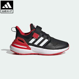 【公式】アディダス adidas 返品可 adidas RapidaSport × マーベル スパイダーマン キッズ / adidas RapidaSport × Marvel Spider-Man Kids スポーツウェア キッズ／子供用 シューズ・靴 スニーカー 黒 ブラック IG7175 ローカット