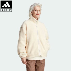 【公式】アディダス adidas 返品可 プレミアム エッセンシャルズ オーバージャケット オリジナルス レディース ウェア・服 トップス シャツ 白 ホワイト IM3899 上着