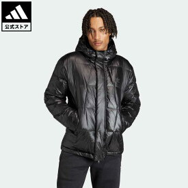 【公式】アディダス adidas 返品可 ライトウェイト ダウンパファージャケット オリジナルス メンズ ウェア・服 アウター ダウン 黒 ブラック IR7131 ダウンジャケット 上着