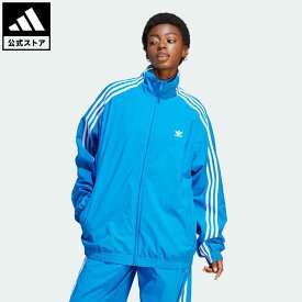 【公式】アディダス adidas 返品可 Adilenium オーバーサイズ トラックトップ オリジナルス メンズ レディース ウェア・服 トップス ジャージ 青 ブルー IV9337 上着