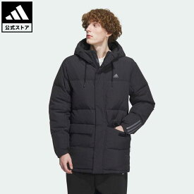 【20%OFF 6/4-6/11】【公式】アディダス adidas 返品可 デイリー ダウン ミッドレングスジャケット スポーツウェア メンズ ウェア・服 アウター ダウン 黒 ブラック IL8926 ダウンジャケット 上着 p0604