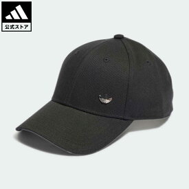 【公式】アディダス adidas 返品可 メタリックトレフォイル ベースボールキャップ オリジナルス メンズ レディース アクセサリー 帽子 キャップ 黒 ブラック IS2998 母の日