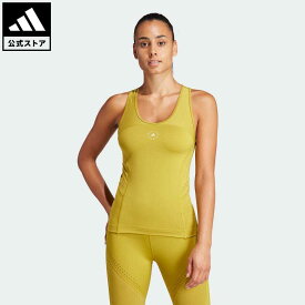 【公式】アディダス adidas 返品可 adidas by Stella McCartney TruePurposeトレーニング タンクトップ バイ ステラ マッカートニー レディース ウェア・服 トップス タンクトップ 緑 グリーン IT8244 トップス notp