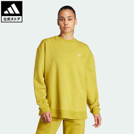 【公式】アディダス adidas 返品可 adidas by Stella McCartney スポーツウェア スウェット バイ ステラ マッカートニー レディース ウェア・服 トップス スウェット（トレーナー） 緑 グリーン IT8306 notp