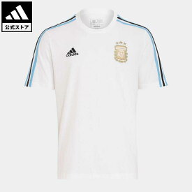 【公式】アディダス adidas 返品可 サッカー アルゼンチン DNA スリーストライプス 半袖Tシャツ メンズ ウェア・服 トップス Tシャツ 白 ホワイト IU2142 半袖 notp