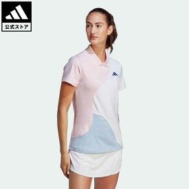 【公式】アディダス adidas 返品可 テニス クラブハウス プレミアム クラシック テニスポロシャツ レディース ウェア・服 トップス ポロシャツ ピンク IC2189