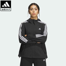 【公式】アディダス adidas 返品可 シーズナル スポーツウェア ルーズフィット デニムルック クロスジャケット スポーツウェア レディース ウェア・服 トップス ジャケット パーカー(フーディー) ジャージ 黒 ブラック IM8711 トレーナー 上着