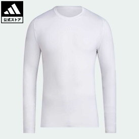【公式】アディダス adidas 返品可 サッカー テックフィット AEROREADY 長袖Tシャツ メンズ ウェア・服 トップス Tシャツ 白 ホワイト HP0640 ロンt p0517