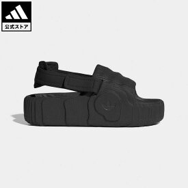 【公式】アディダス adidas 返品可 アディレッタ 22 XLG サンダル / Adilette 22 XLG Slides オリジナルス メンズ レディース シューズ・靴 サンダル スポーツサンダル 黒 ブラック IE5649 厚底スニーカー atzk 母の日