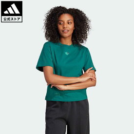 【公式】アディダス adidas 返品可 アディダス オリジナルス × ハローキティ 半袖Tシャツ オリジナルス レディース ウェア・服 トップス Tシャツ 緑 グリーン IK6566 半袖