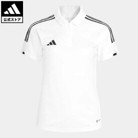 【公式】アディダス adidas 返品可 サッカー ティロ 23リーグ ポロシャツ レディース ウェア・服 トップス ポロシャツ 白 ホワイト HS3582 p0517