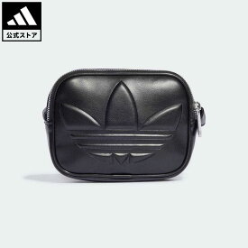 【1,000円OFFクーポン対象 4/20 00:00〜4/21 23:59】【公式】アディダス adidas 返品可 ポリウレタン エンボストレフォイル ミニエアライナーバッグ オリジナルス レディース アクセサリー バッグ・カバン クロスボディバッグ 黒 ブラック IT7379 母の日 p0420