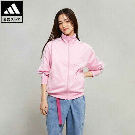 【公式】アディダス adidas 返品可 アディカラー クラシックス ルーズ ファイヤーバード トラックトップ オリジナルス レディース ウェア・服 トップス ジャージ ピンク IP0607 母の日 上着