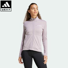 【1,000円OFFクーポン対象 4/20 00:00〜4/21 23:59】【公式】アディダス adidas 返品可 アウトドア テレックス マルチ 軽量フリース フルジップジャケット アディダス テレックス レディース ウェア・服 トップス フリース 紫 パープル IQ3747 上着 p0420