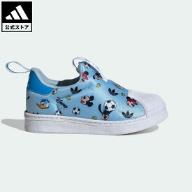 【公式】アディダス adidas 返品可 アディダス オリジナルス × ディズニー ミッキー SST 360 キッズ / adidas Originals × Disney Mickey SST 360 Kids オリジナルス キッズ／子供用 シューズ・靴 スニーカー 青 ブルー IF3551 ローカット notp