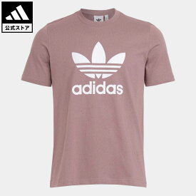 【公式】アディダス adidas 返品可 TREFOIL T-SHIRT オリジナルス メンズ ウェア・服 トップス Tシャツ ピンク HN5446 半袖 MAOR
