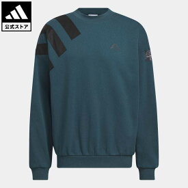 【公式】アディダス adidas 返品可 AE ファウンデーション クルーネックスウェット オリジナルス メンズ ウェア・服 トップス スウェット（トレーナー） 青 ブルー IM8231 notp