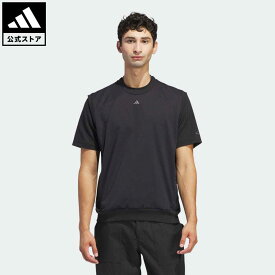 【公式】アディダス adidas 返品可 ゴルフ GO-TO バックプリントベスト メンズ ウェア・服 アウター ベスト 黒 ブラック IU4714