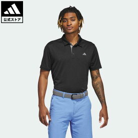 【公式】アディダス adidas 返品可 ゴルフ DRIVE POLO S メンズ ウェア・服 トップス ポロシャツ 黒 ブラック IA5446