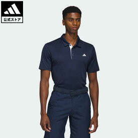 【公式】アディダス adidas 返品可 ゴルフ DRIVE POLO S メンズ ウェア・服 トップス ポロシャツ 青 ブルー IA5448 fd24