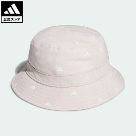 【公式】アディダス adidas 返品可 ゴルフ BOSプリント バケットハット レディース アクセサリー 帽子 バケットハット ピンク IM9210