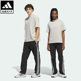 【公式】アディダス adidas 返品可 バスケットボール トラックスーツ パンツ（ジェンダーニュートラル） オリジナルス メンズ レディース ウェア・服 ボトムス ジャージ パンツ 黒 ブラック IM9648 下 p0524