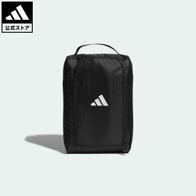 【公式】アディダス adidas 返品可 ゴルフ サイドメッシュ ロゴシューズバッグ メンズ レディース アクセサリー バッグ・カバン シューズバッグ・シューズケース 黒 ブラック IN2693 シューズケース